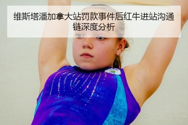维斯塔潘加拿大站罚款事件后红牛进站沟通链深度分析